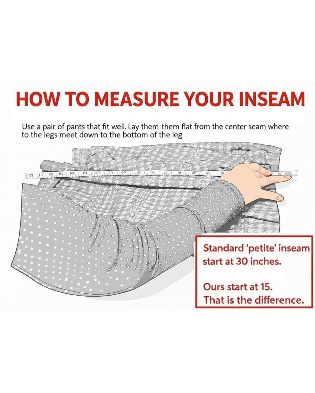 Tie-Waisted Pants for Women with Dwarfism